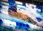 Olympic swimmer Caeleb Dressel by Mike Lewis