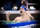 Olympic swimmer Caeleb Dressel by Mike Lewis