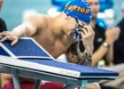 Swimmer Caeleb Dressel by Mike Lewis