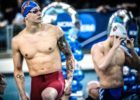 Swimmer Caeleb Dressel by Mike Lewis
