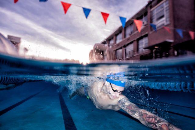 Caeleb Dressel underwater photography Mike Lewis