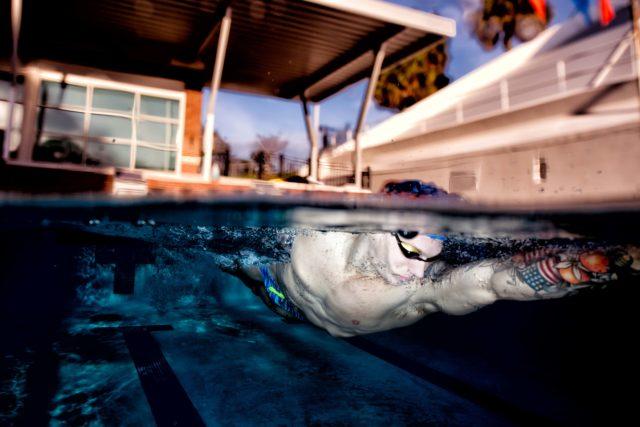 Caeleb Dressel Below the Surface underwater photography Mike Lewis