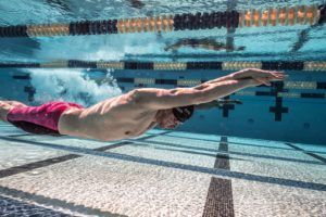 Olympic Swimmer Jack Conger by Mike Lewis