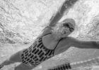 Katie Ledecky Swimming underwater by Mike Lewis