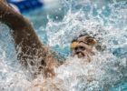 swimmer Metin Aydin by Mike Lewis