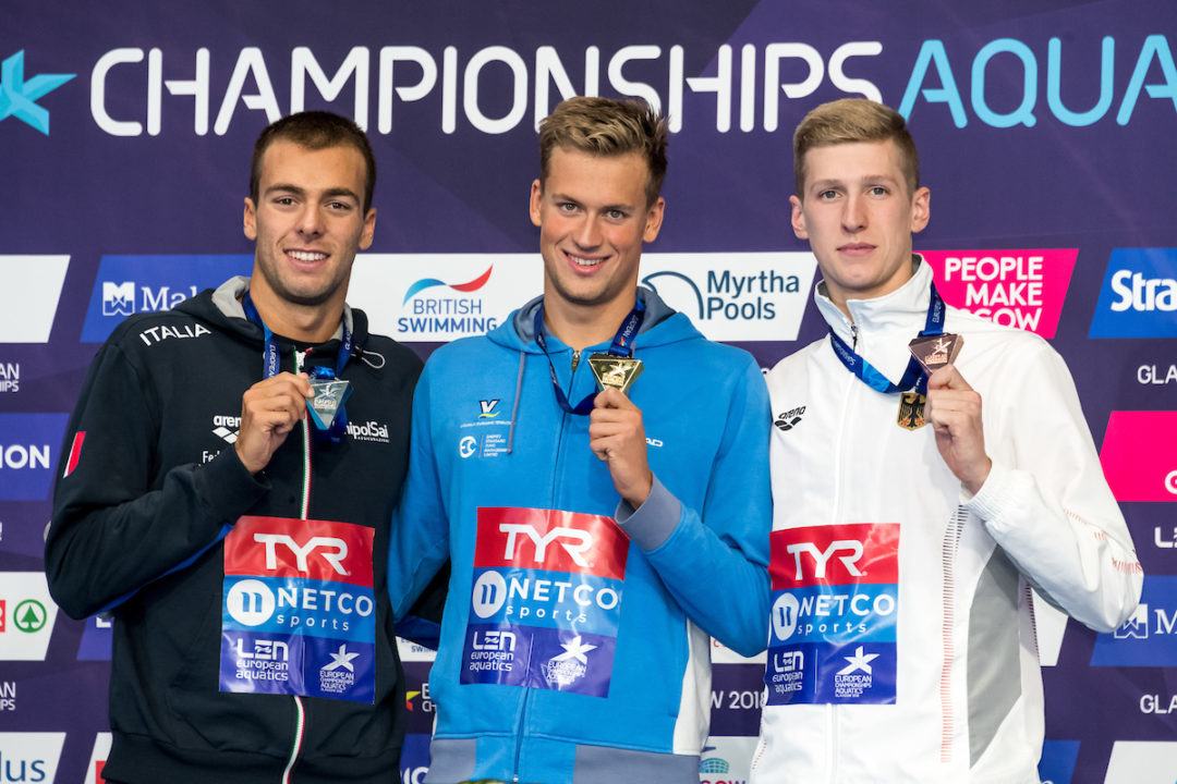 European Champ Mykhailo Romanchuk to Compete at Energy for Swim 2018