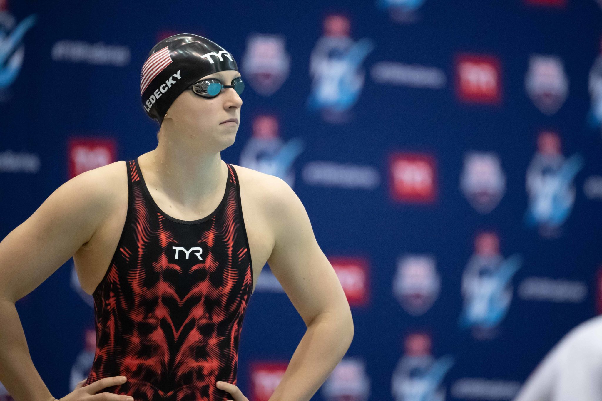 Katie Ledecky By Mike Lewis 