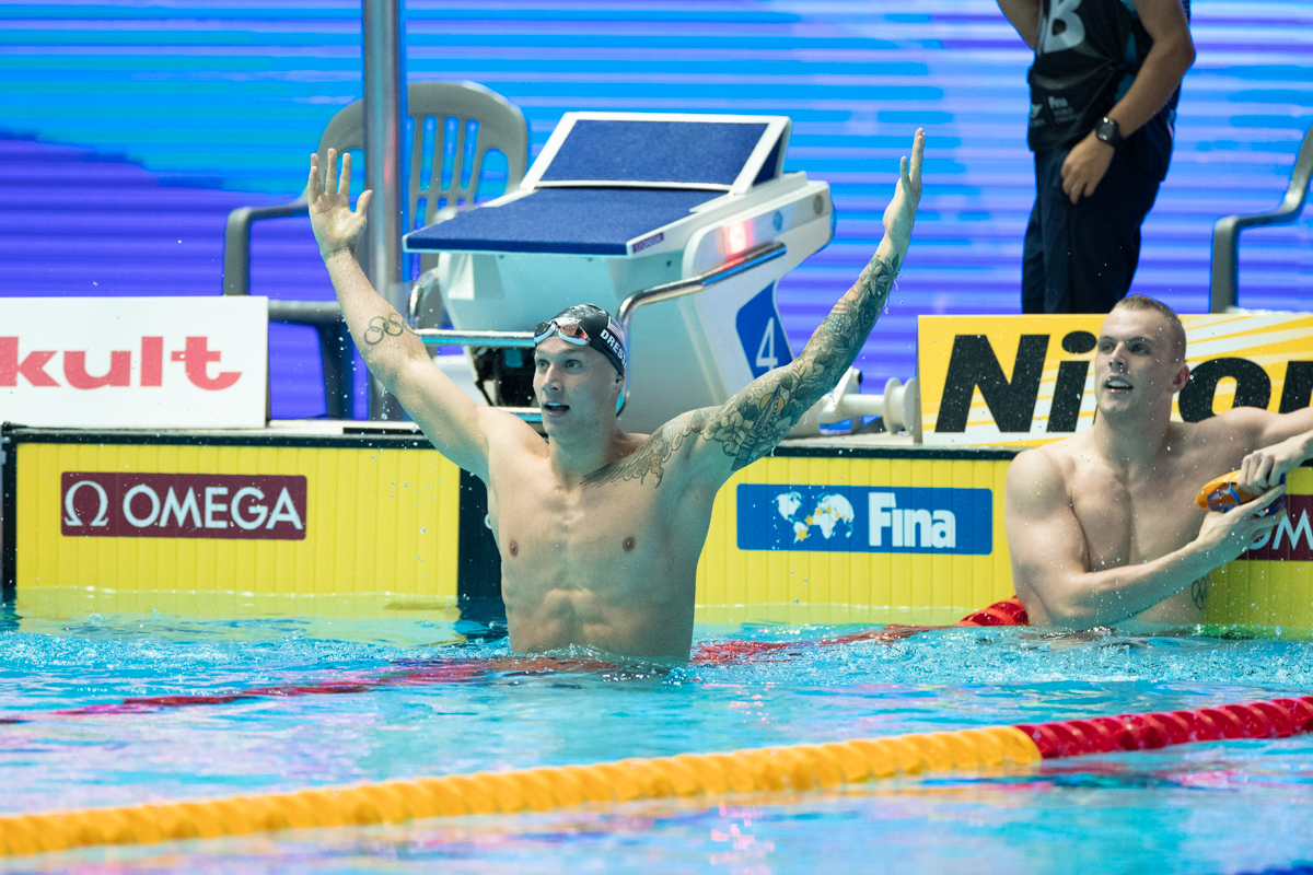 Watch Caeleb Dressel's 46.96 100 Freestyle From Underwater