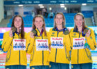 4x200 stile libero donne Australia