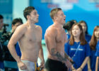 PEATY Adam GUY James Gwangju - Korea Sport swimming 18th FINA World Championships Gwangju Courtesy of Rafael Domeyko trials