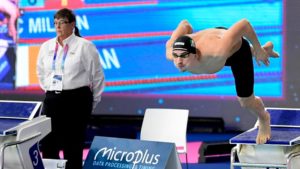 Stefano Ballo Italy ITA Italia<br /> Glasgow 05/12/2019<br /> XX LEN European Short Course Swimming Championships 2019<br /> Tollcross International Swimming Centre<br /> Photo Giorgio Scala / Deepbluemedia / Insidefoto