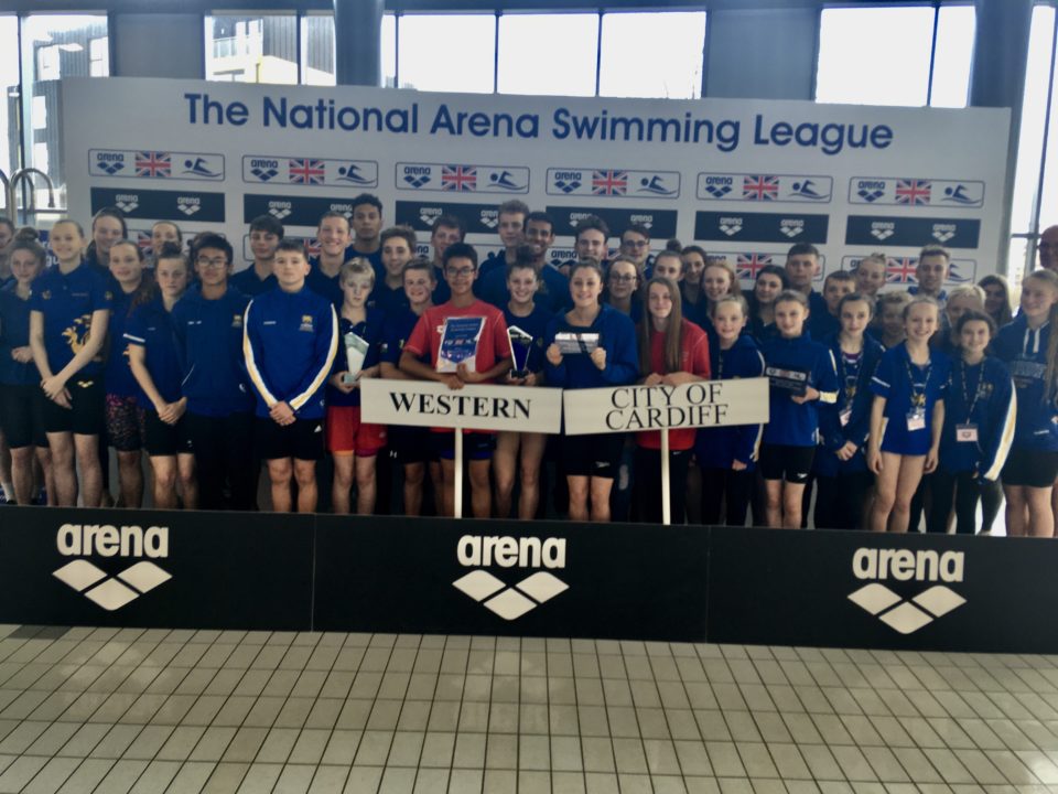 UK National Arena Swimming League City of Cardiff Takes BFinal Trophy