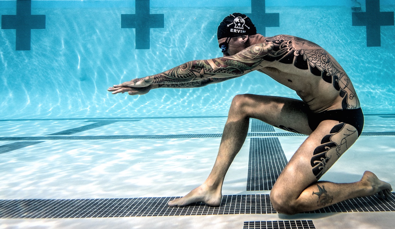 Anthony Ervin Ink And Water