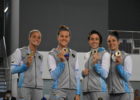 Lucía Gauna, Andrea Berrino, Julia Sebastian y Macarena Ceballos