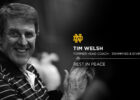 Tim Welsh, Head Swim Coach at Notre Dame for 30 Years, Dies at 76