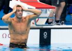 Olimpiadi PALTRINIERI Gregorio ITA Celebrating Gold Medal 800m Freestyle Men Final Swimming, Nuoto Tokyo2020 Olympic Games Tokyo Aquatics Centre 21729 Photo Giorgio Scala / Deepbluemedia / Insidefoto