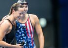 Katie Ledecky Federica Pellegrini By Jack Spitser