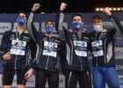 Italy World record 4x50 relay