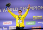 Elijah Winnington, 2022 FINA Swimming Championship, Budapest, 2022 courtesy of Delly Carr, Swimming Australia