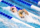 Texas Longhorn Jillian Cox Swims To Huge Lifetime Best With 4:30.68 500 Freestyle