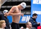 Leon Marchand Drops Mind-Boggling 4:02.31 In The 500 Free To Obliterate His Own NCAA Record
