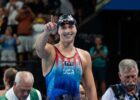 Ledecky swims 3:56.81 for the seventh fastest 400 free in history, her best time since Rio