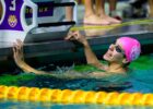 Jere Hribar Breaks 14-Year-Old Michael Phelps Pool Record In Quad Meet At Navy