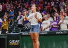 Arizona Swimmer MJ Neilson Sings the National Anthem Before Arizona Diamondbacks Game